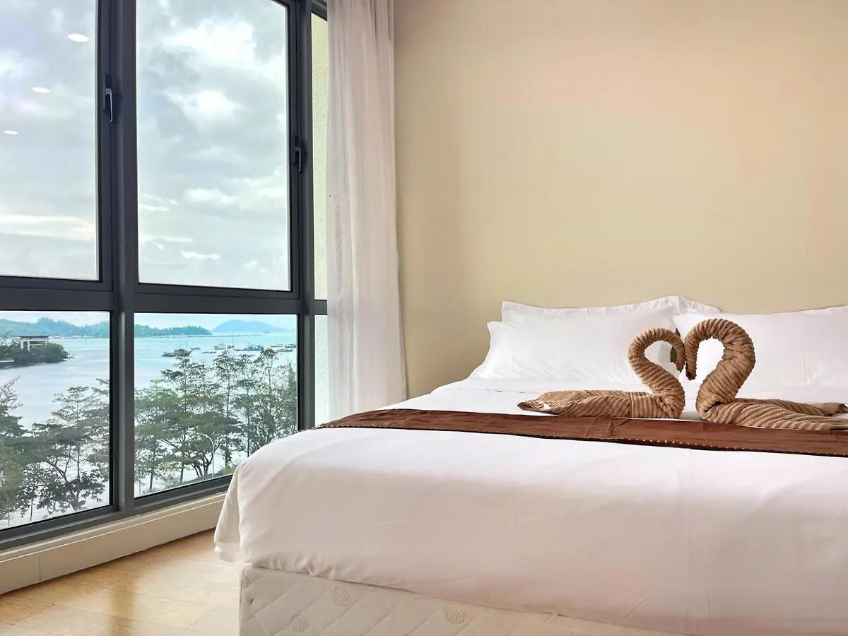 Apartamento Ezyhouz # Luxury 3Bedroom Seaview Balcony Imago Theloftb Kotakinabalu City10Pax Kota Kinabalu Malasia